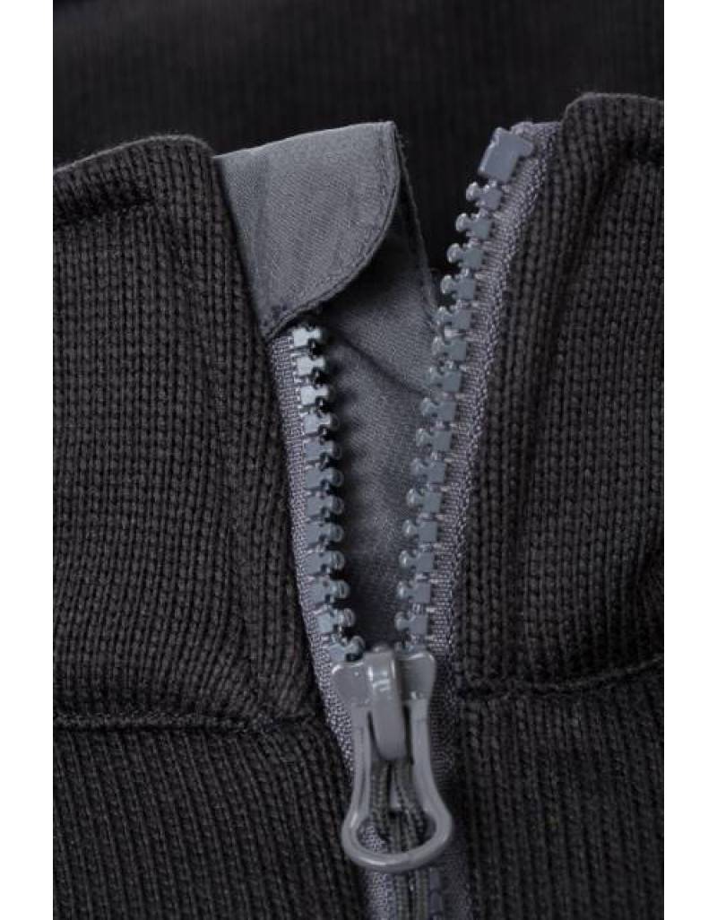 Jachetă tricotată din fleece cu buzunar pentru bărbați Daiber